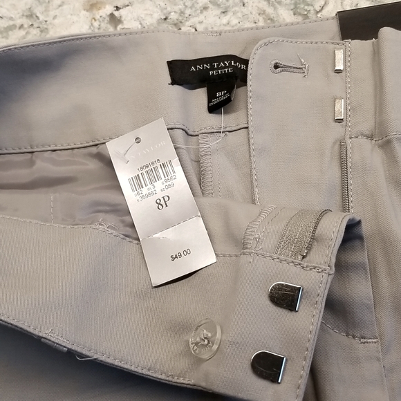 Ann Taylor Gray Metro Shorts - Picture 3 of 7